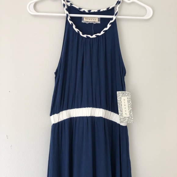 btween Dresses & Skirts - NWT Nautical High-Low Dress